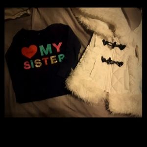 Girl's size 18 month's 3 piece clothing lot